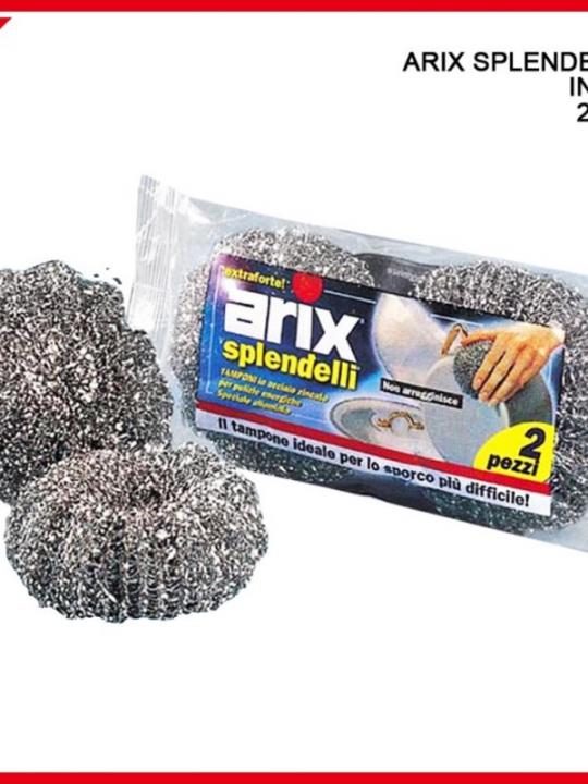 Arix Spugna Coppia Acciaio