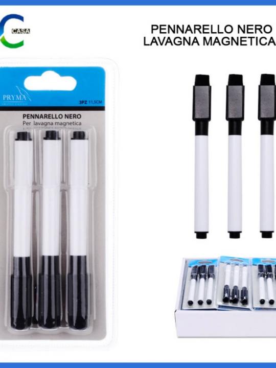 Pennarello Nero Per Lavagna Magnetica 3P