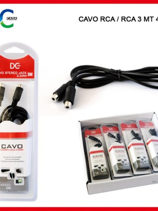Cavo Rca/Rca 3Mt 402Cc