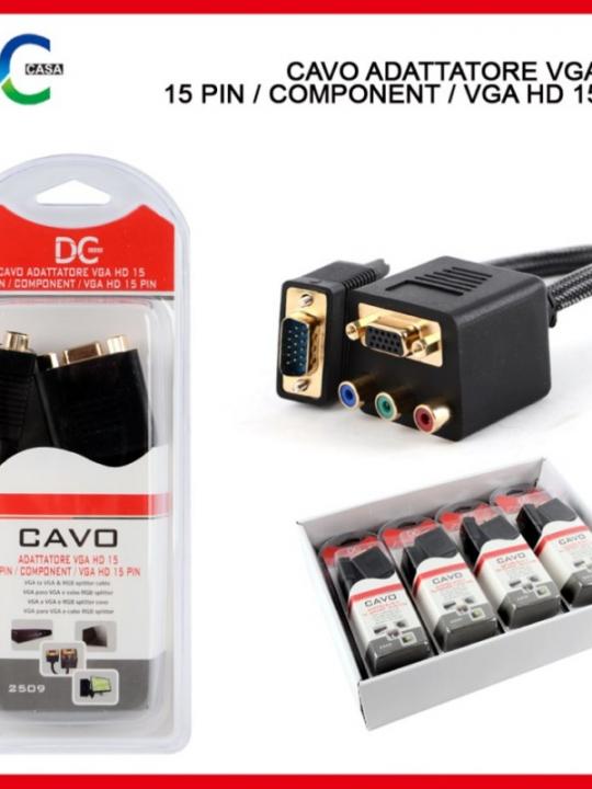 Adatt.Vga Hd 15Pin/Component/Vga Hd 15Pi