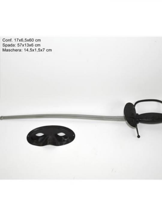 Spada +Maschera Cavaliere Mascherato1943