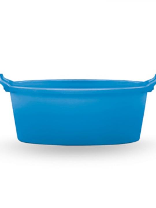 Bacinella Polietilene Ovale 80 Cm Azzurr