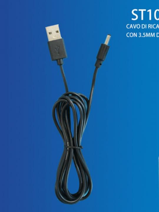 Cavo Di Ricarica Usb Con 3.5Mm Dc Qta/14