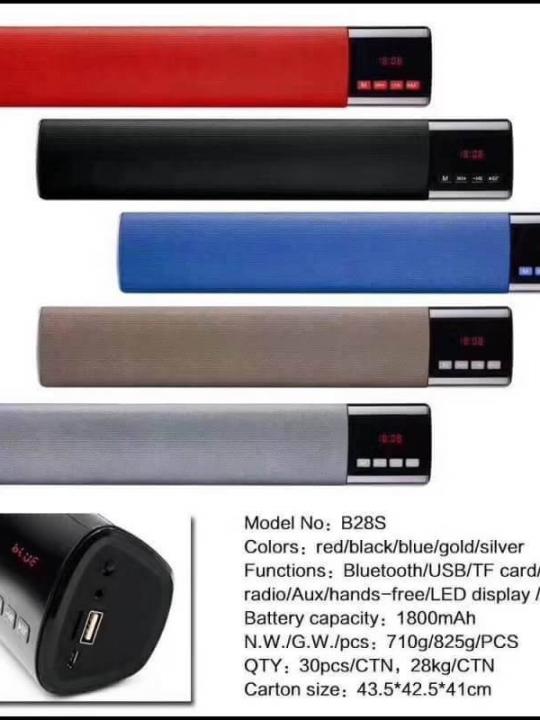 Casse Bluetooth B28S Lcd