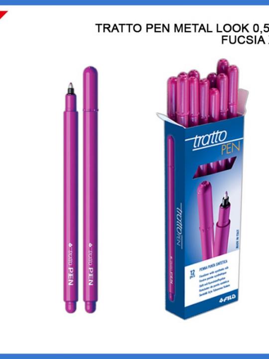 Tratto Pen Metal Lool 0.5Mm Fucsia 1Pz