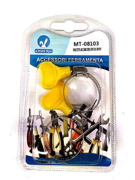 Fascette Acciaio Zincato 19-29Mm2Pz\-Ky-