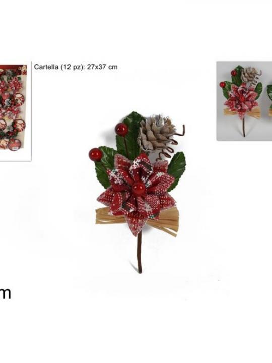 Rametto Fiore Nat Scozzese Rosso