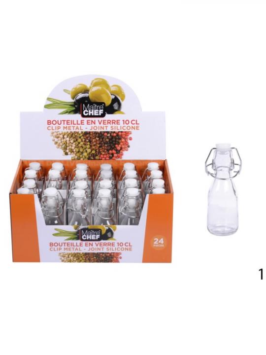 Bout Verrre Transp 100Ml Disp