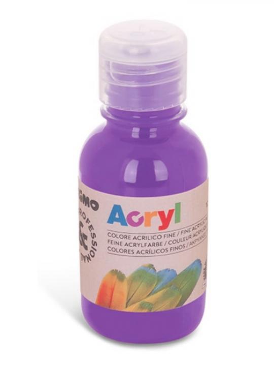 Colore Acrilico Bottiglia 125Ml Viola 40