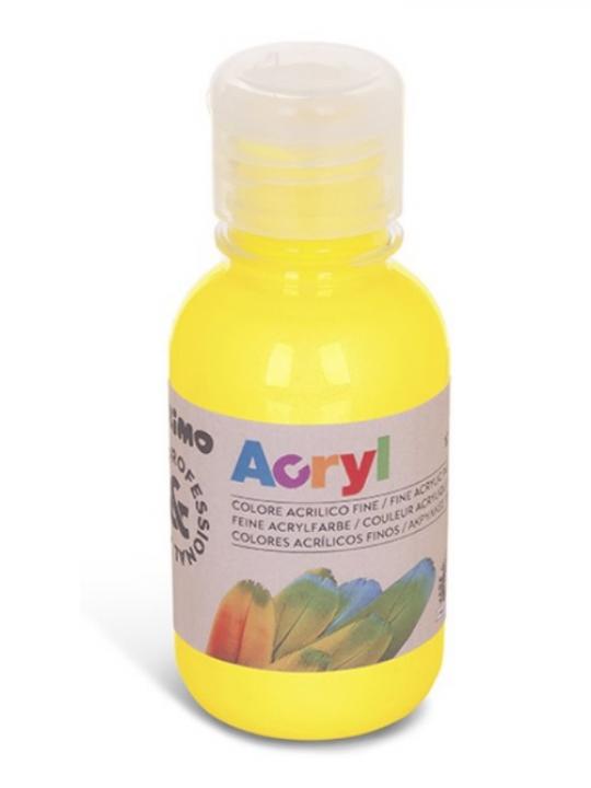 Colore Acrilico Bottiglia 125Ml Giallo P