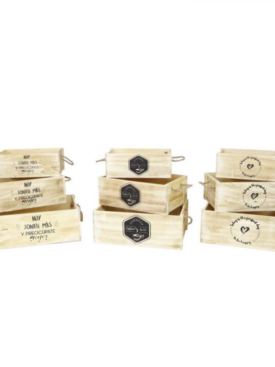 Cassetta Legno 3Pz