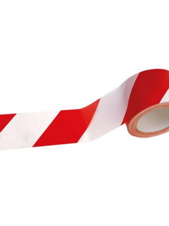 Nastro Telato Mm50X25M Bianco/Rosso