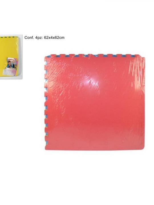 Tappeto Puzzle 60X60X1Cm 4Pz