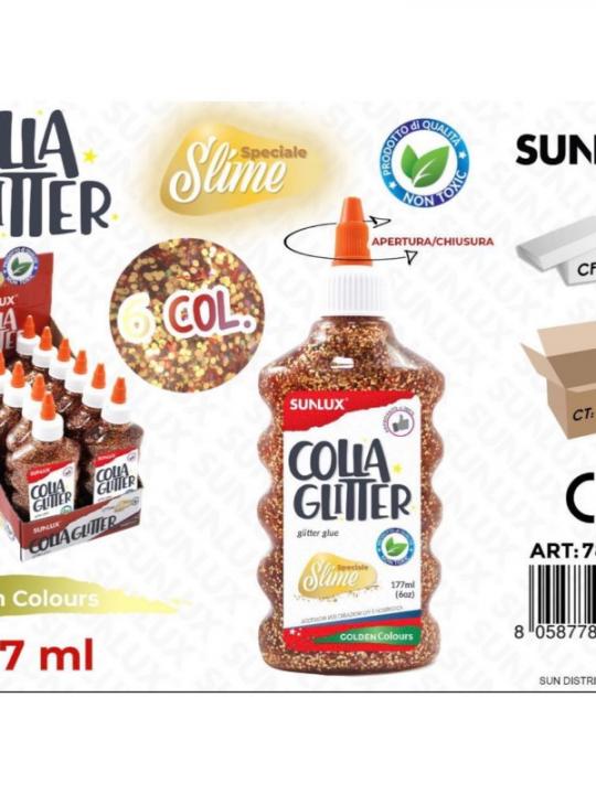 Colla Glitter 6 Col. Ass. 177 Ml