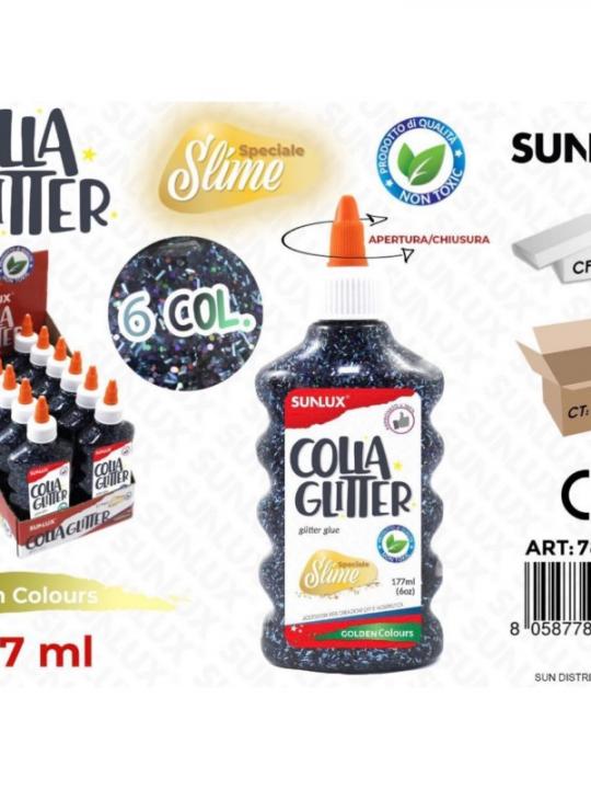 Colla Glitter 6 Col. Ass. 177 Ml