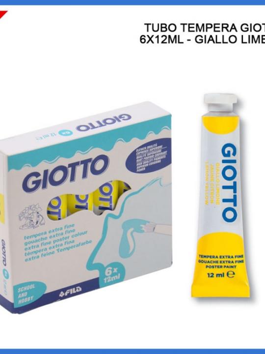 Giotto Tempera 12Ml Giallo Limone 03