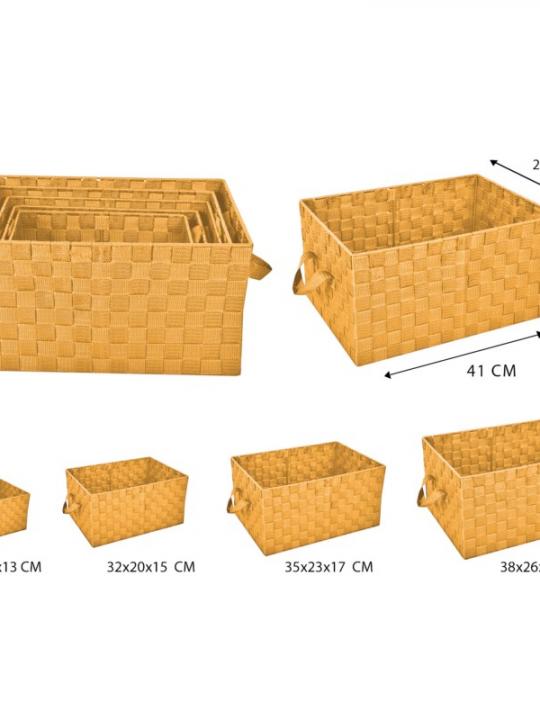 Panier Sangle Pp Curry 29X17X13