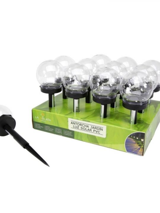Torcia Giardino Luce Solare  Plastico Ne