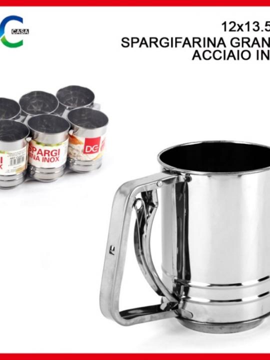Spargi Farina Grande Acciaio Inox