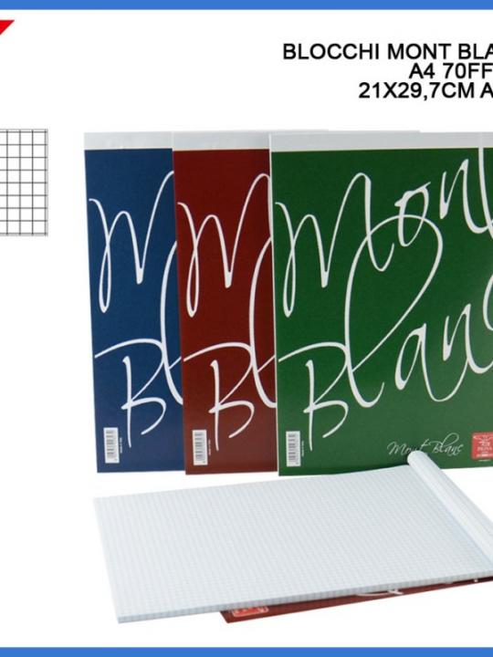 Blocco Mont Blanc 21X29.7Cm A4 70Ff 5M A