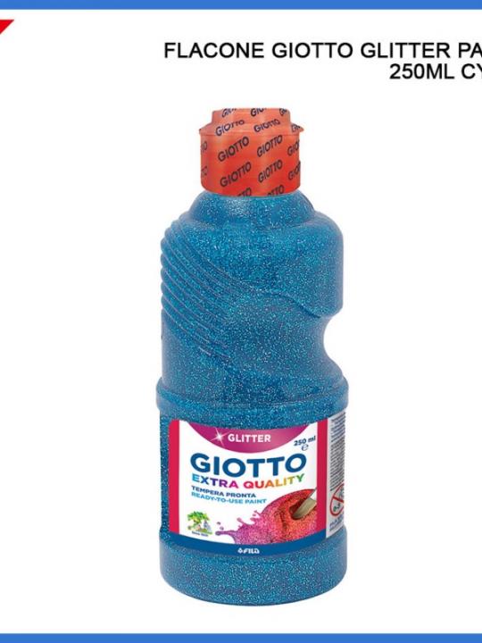 Giotto Tempra Pronta Glitter 250Ml Cyan
