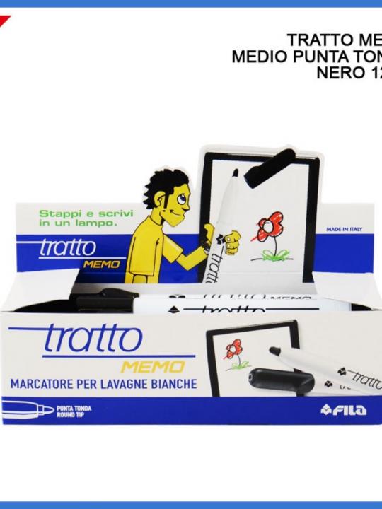 Tratto Memo Medio P/Tonda 1.5/2.5Mm Nero