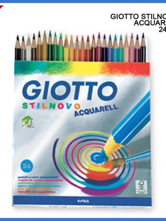 Giotto Stilnovo Acquarelli 24Pz
