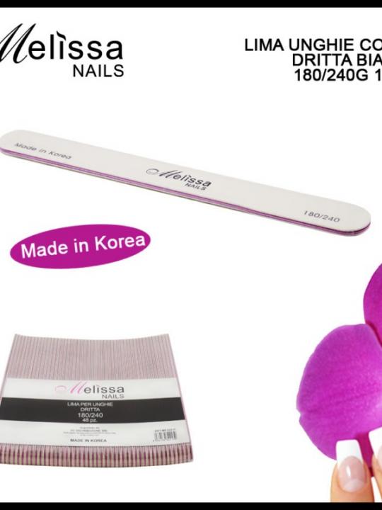 Lima Unghie Corea Dritta Bian. 180/240G