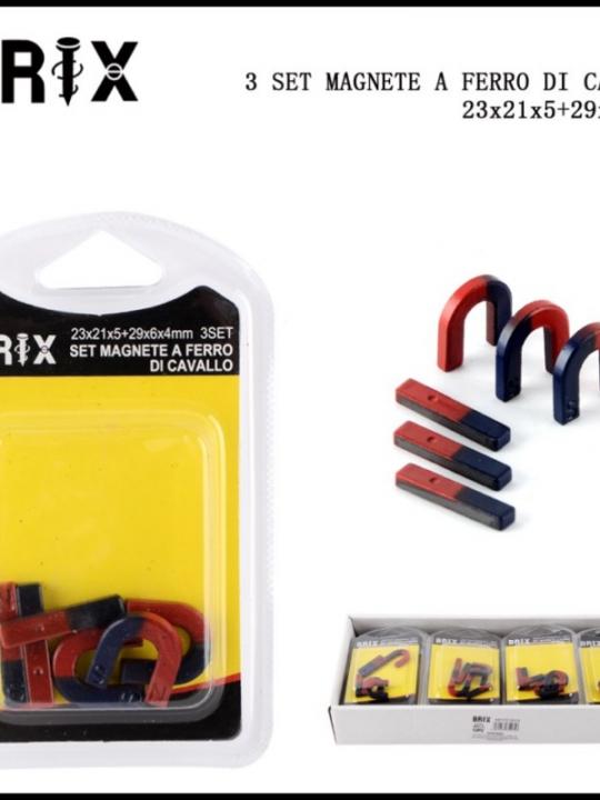 3 Set Magnete A Ferro/Cavall.23X21X5+29X