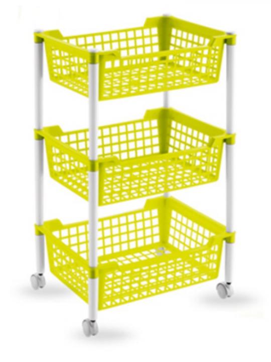 Carrello Deep 3Piani Colore Ass