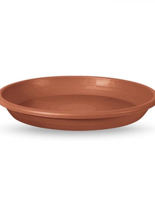 Sottovaso Cilindro 42Cm Terracotta