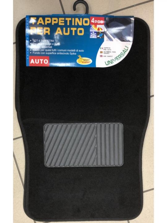 Set 4Pz Tappetini Per Auto Universale