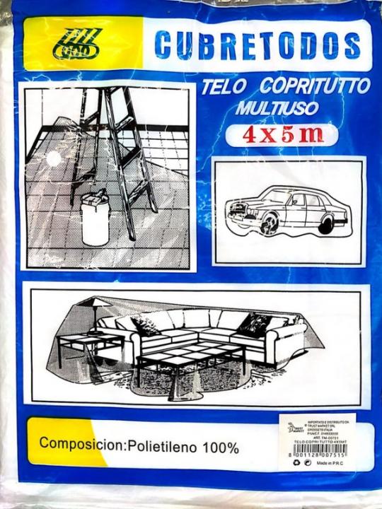 Telo Copritutto 4X5Mt