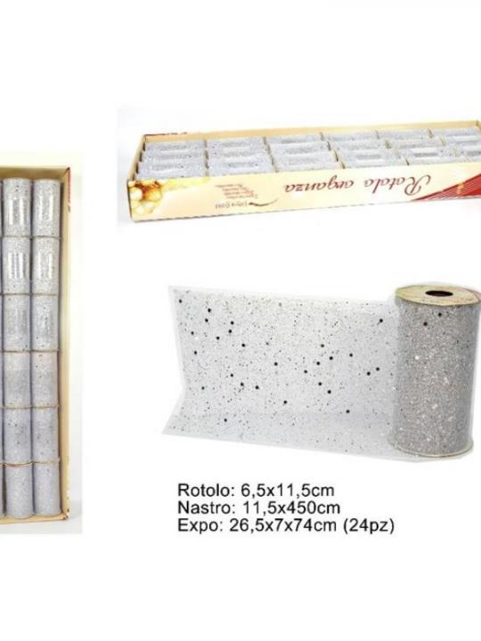 Nastro Rete Paillettes 11.5Cmx4.5Cm